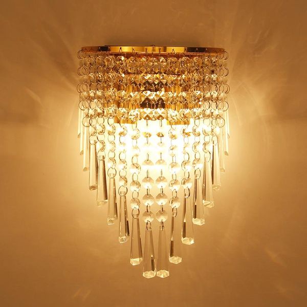 modern creative crystal e14 led wall lamps home deco bedroom golden/chrome iron luminous wall lighting ac85-265v sconce
modern creative crystal e14 led wall lamps home deco bedroom golden/chrome iron luminous wall lighting ac85-265v sconce