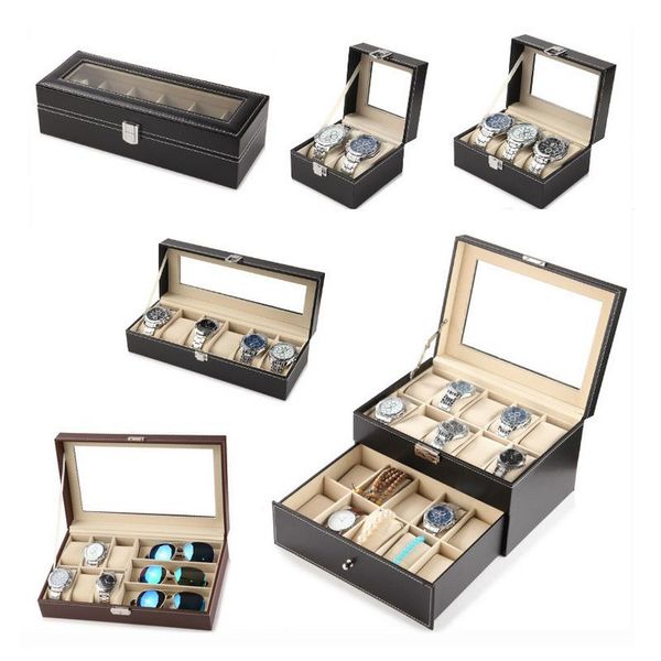 mordoa high-grade pu leather box of watch box 2/3/6/10/12 receive watch display glasses display, Pink;blue
mordoa high-grade pu leather box of watch box 2/3/6/10/12 receive watch display glasses display, Pink;blue