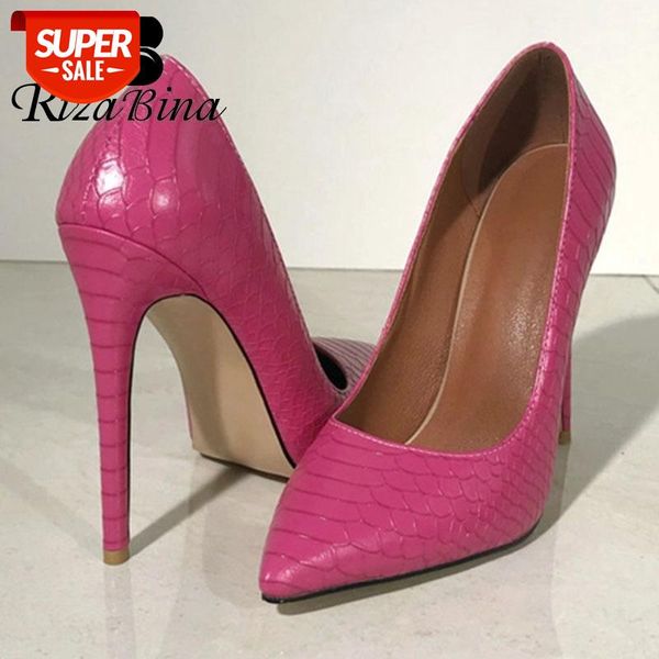 rizabina pointed toe women pumps soft sole shoes women fashion party show thin high heels leather pattern footwear size 34-43 #gg1w
rizabina pointed toe women pumps soft sole shoes women fashion party show thin high heels leather pattern footwear size 34-43 #gg1w