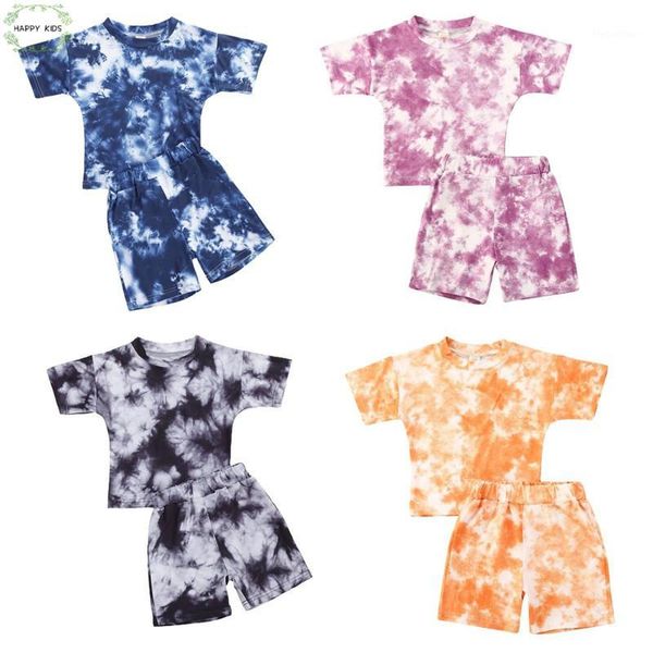 dtz493 infant baby girls tie-dye printed clothes set 1-5y summer short sleeve print t shirts +shorts pants kids boy suits1, White
dtz493 infant baby girls tie-dye printed clothes set 1-5y summer short sleeve print t shirts +shorts pants kids boy suits1, White