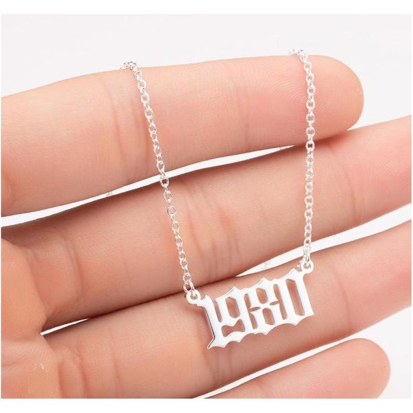 handmade personalized year number necklaces custom birth year initial necklace pendants for women girls jewelry specia sqcfsr queen66, Silver
handmade personalized year number necklaces custom birth year initial necklace pendants for women girls jewelry specia sqcfsr queen66, Silver