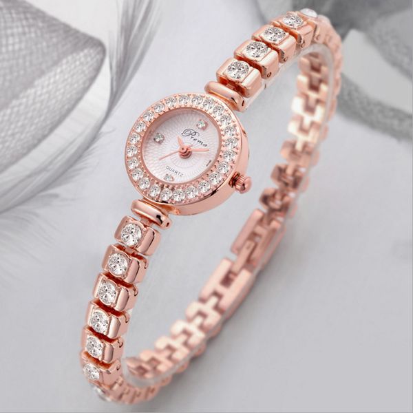 prema ladies bracelet watch women luxury fashion rhinestone quartz watches small dial stainless steel wristwatch relogio 201114, Slivery;brown
prema ladies bracelet watch women luxury fashion rhinestone quartz watches small dial stainless steel wristwatch relogio 201114, Slivery;brown
