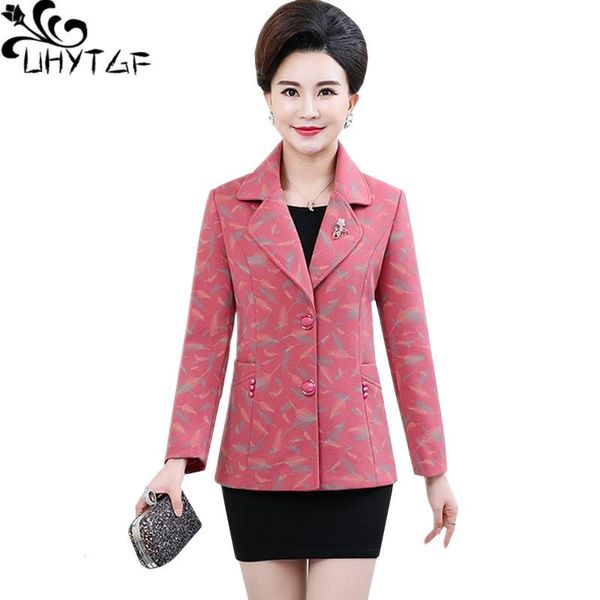 uhytgf new female jacket single-breasted casual spring coats loose 4xl plus size short jacket suit collar elegant women coat 191, Black;brown
uhytgf new female jacket single-breasted casual spring coats loose 4xl plus size short jacket suit collar elegant women coat 191, Black;brown