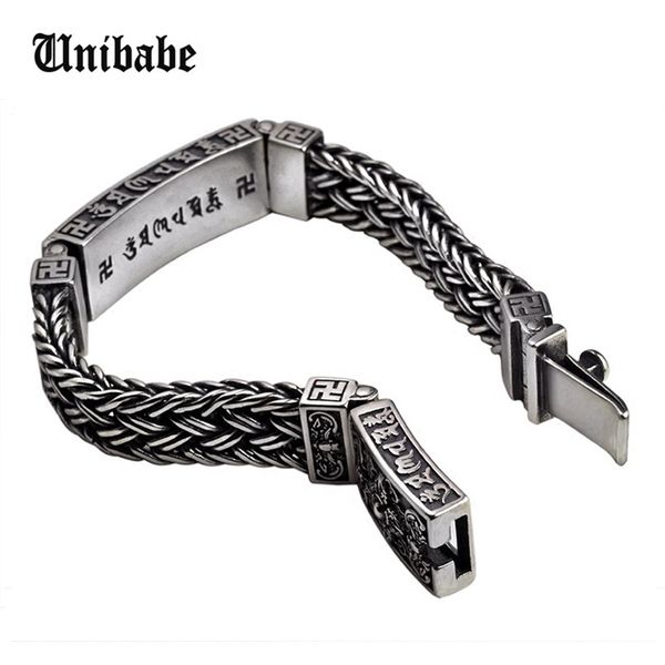 pure silver sterling 925 solid silver religious buddha lection braided lock s925 bangle bracelet (hy3a) 201211, Black
pure silver sterling 925 solid silver religious buddha lection braided lock s925 bangle bracelet (hy3a) 201211, Black