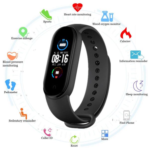 abay-m5 smart bluetooth, sports bracelet, heart rate and blood prsure control
abay-m5 smart bluetooth, sports bracelet, heart rate and blood prsure control