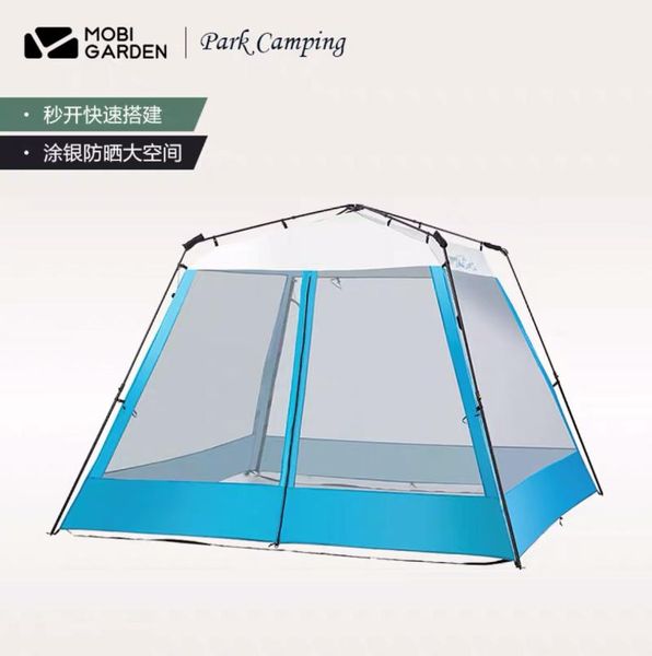 tents and shelters mobigarden lingdong automatic pavilion 210 quick fast sunscreen uv40+ rainproof outdoor parties camping family tent
tents and shelters mobigarden lingdong automatic pavilion 210 quick fast sunscreen uv40+ rainproof outdoor parties camping family tent