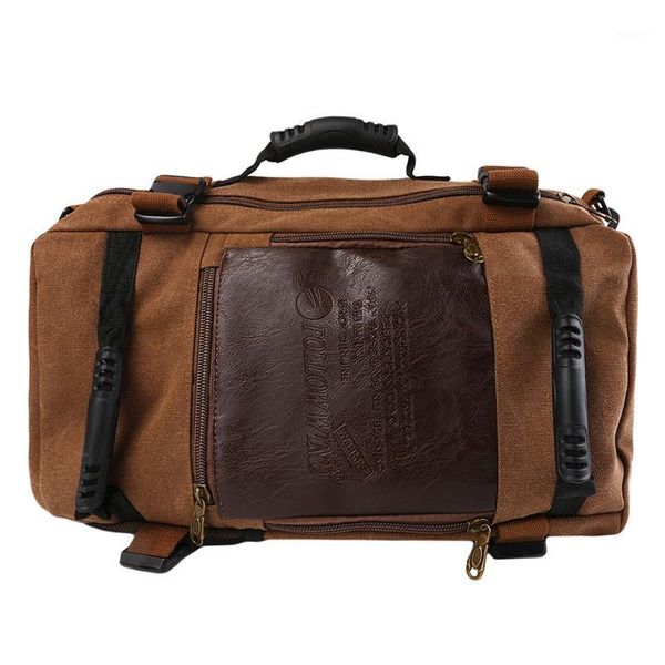 backpack men's canvas large-capacity schoolbag casual multifunction travel sport bag fashion1
backpack men's canvas large-capacity schoolbag casual multifunction travel sport bag fashion1
