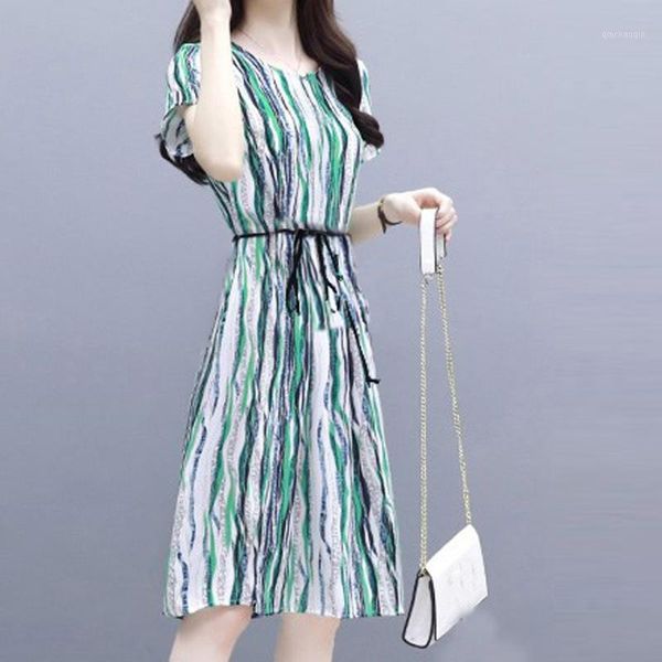 cover-ups 2021 fashionable women's sheath dress stripe green waist short sleeve breathable belt dresses bodycon club vestidos1
cover-ups 2021 fashionable women's sheath dress stripe green waist short sleeve breathable belt dresses bodycon club vestidos1