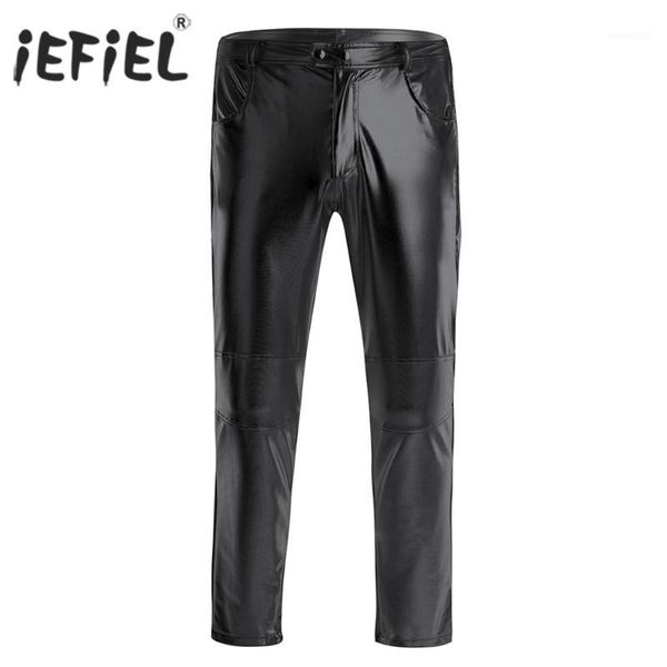 mens male halloween costume party pants faux leather skinny moto biker tight pants night clubwear legging long trousers1, Black
mens male halloween costume party pants faux leather skinny moto biker tight pants night clubwear legging long trousers1, Black