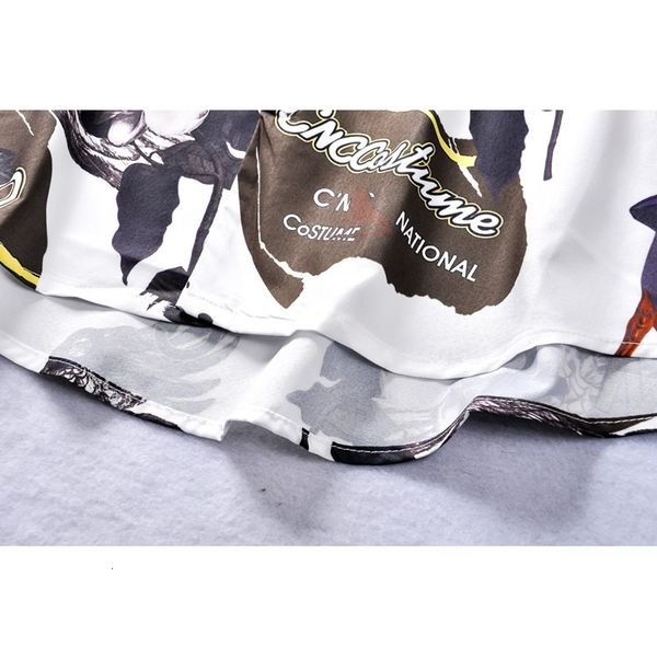 short sleeve shirt original night style bf couple personality creative printing versatile casual shirt men's summer, White;black
short sleeve shirt original night style bf couple personality creative printing versatile casual shirt men's summer, White;black
