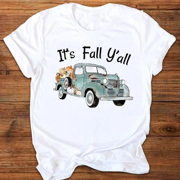 women graphic printing truck vintage cute autumn fall halloween print clothes lady tees female t shirt womens t-shirt, White
women graphic printing truck vintage cute autumn fall halloween print clothes lady tees female t shirt womens t-shirt, White