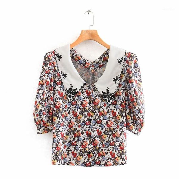 2020 spring summer new floral flower print zaraing women blouse shirt sheining vadiming female blouse shirt wdd872051, White
2020 spring summer new floral flower print zaraing women blouse shirt sheining vadiming female blouse shirt wdd872051, White