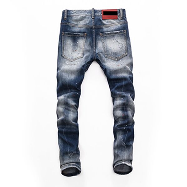 2021 fashion designer high-quality men's wear hole-breaking locomotive jeans slimming motorcycle jeans men's hip-hop men's je, Blue
2021 fashion designer high-quality men's wear hole-breaking locomotive jeans slimming motorcycle jeans men's hip-hop men's je, Blue