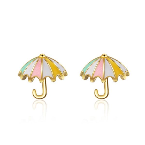 stud qiamni creative colorful umbrella earrings for women girl statement fashion funny cute earring jewelry party gift, Golden;silver
stud qiamni creative colorful umbrella earrings for women girl statement fashion funny cute earring jewelry party gift, Golden;silver