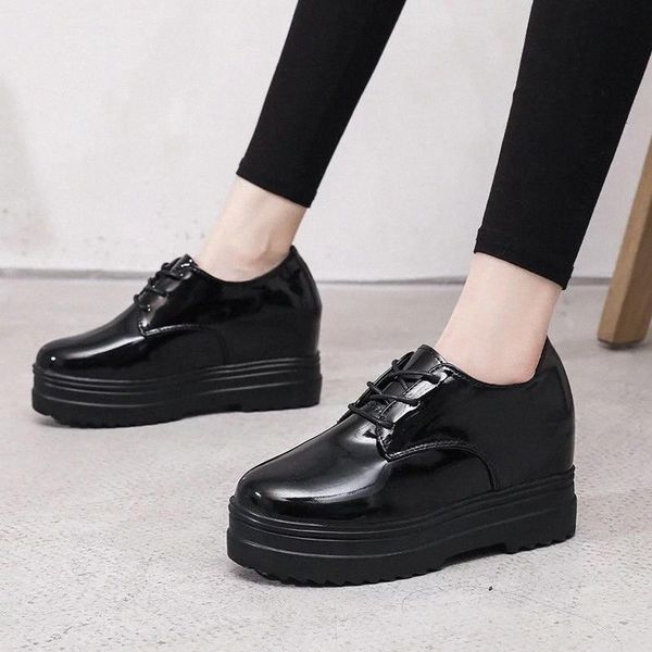 spring autumn woman shoes patent leather platform shoes lace up thick sole casual zapatos muje black oxford 8911n #fd1p
spring autumn woman shoes patent leather platform shoes lace up thick sole casual zapatos muje black oxford 8911n #fd1p