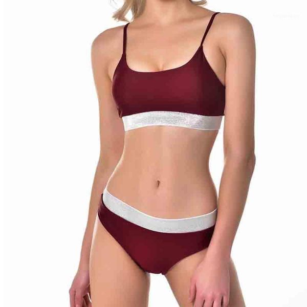 women's solid bandeau low waist bikini padded wireless swimwear bathing suit1, White;black
women's solid bandeau low waist bikini padded wireless swimwear bathing suit1, White;black