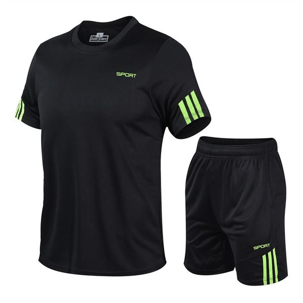2021 new men's tracksuit sport t shirt + shorts mens track breathable jogging men summer sweat suit plus size s-5xl 8n7h, Gray
2021 new men's tracksuit sport t shirt + shorts mens track breathable jogging men summer sweat suit plus size s-5xl 8n7h, Gray