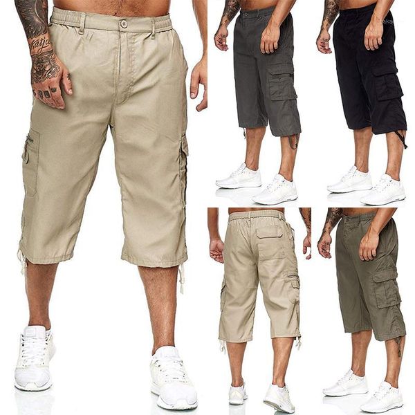 2020 summer mens loose cropped pants male quick dry casual streetwear short trousers man outwear cargo joggers pants1, Black
2020 summer mens loose cropped pants male quick dry casual streetwear short trousers man outwear cargo joggers pants1, Black
