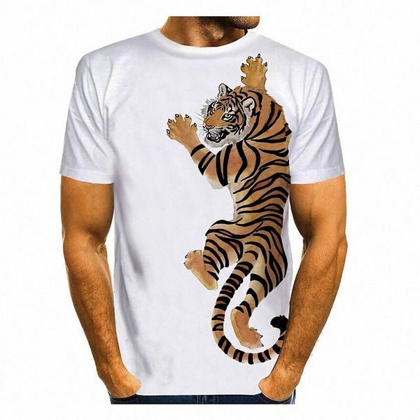 men's tee t shirt 3d print graphic 3d tiger plus size round neck daily sports print short sleeve casual fashion modern white and yello, White;black
men's tee t shirt 3d print graphic 3d tiger plus size round neck daily sports print short sleeve casual fashion modern white and yello, White;black