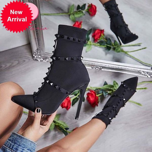 2021 the new nova senhoras finas alto tornozelo moda rebite apontou toe botas femininas festa sapatos mulher jv08, Black
2021 the new nova senhoras finas alto tornozelo moda rebite apontou toe botas femininas festa sapatos mulher jv08, Black