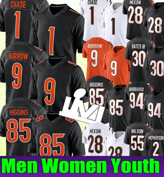 9 joe burrow 1 ja'marr chase football jersey tee higgins sam hubbard jessie bates iii mixon evan mcpherson uzomah logan wilson chidobe, Black;red
9 joe burrow 1 ja'marr chase football jersey tee higgins sam hubbard jessie bates iii mixon evan mcpherson uzomah logan wilson chidobe, Black;red
