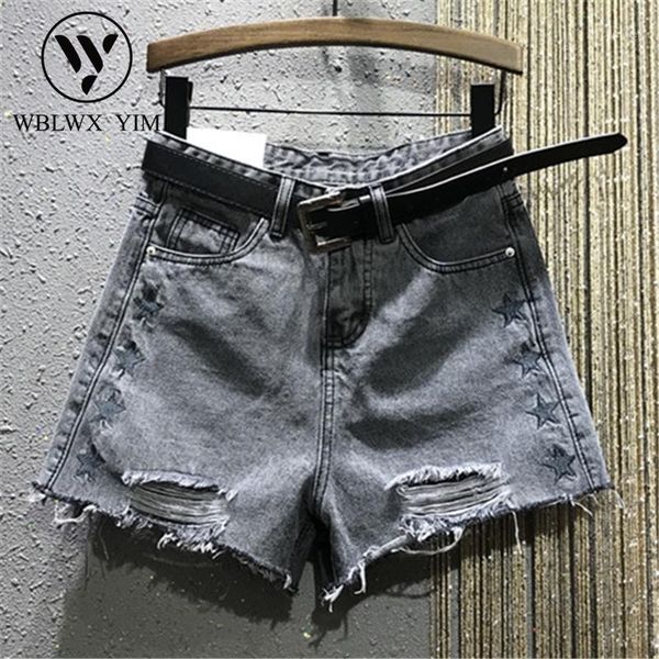 denim shorts for women summer high waist hole loose short jeans female fashion pentagram embroidery washed straight jeans shorts1, White;black
denim shorts for women summer high waist hole loose short jeans female fashion pentagram embroidery washed straight jeans shorts1, White;black