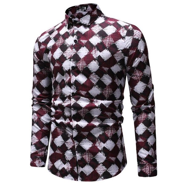 men's casual shirts men plaid shirt fashion long-sleeved male button down camisas social spring autumn check, White;black
men's casual shirts men plaid shirt fashion long-sleeved male button down camisas social spring autumn check, White;black