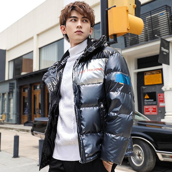 down jacket young male 2020 thickening leisure cardigan zipper simple pure color gray down wear men's clothing in winter q1209, Black
down jacket young male 2020 thickening leisure cardigan zipper simple pure color gray down wear men's clothing in winter q1209, Black