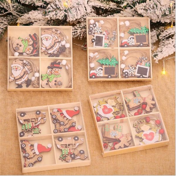 christmas gift 12pcs/box new year decoration 2021 wooden pendant santa claus christmas decoration navidad 2020 natale noel1
christmas gift 12pcs/box new year decoration 2021 wooden pendant santa claus christmas decoration navidad 2020 natale noel1