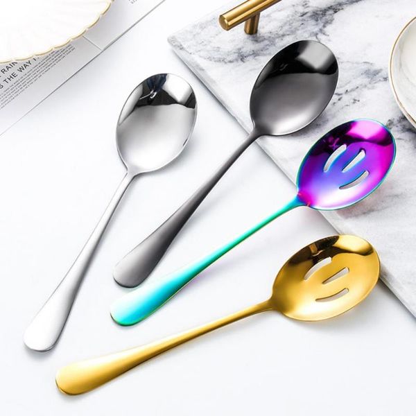 spoons colorful stainless steel spoon serving colander cutlery tableware accessories utensils year gift kitchen tools
spoons colorful stainless steel spoon serving colander cutlery tableware accessories utensils year gift kitchen tools