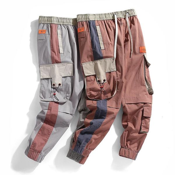 men's pants sfabl fashion ribbons cargo men joggers high street 2021 elastic waist big pocket mens casual trousers brand, Black
men's pants sfabl fashion ribbons cargo men joggers high street 2021 elastic waist big pocket mens casual trousers brand, Black