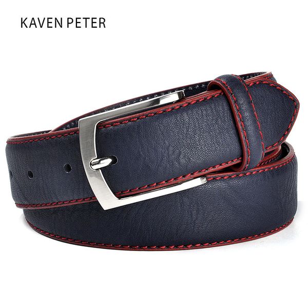 fashion male belt brand cow leather italian design casual men's leather belts for jeans for man 201120, Black;brown
fashion male belt brand cow leather italian design casual men's leather belts for jeans for man 201120, Black;brown