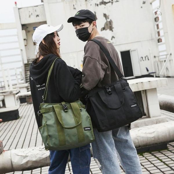 duffel bags 2021 simple fashion portable large-capacity travel bag trendy casual messenger canvas student postman diagonal shoulder
duffel bags 2021 simple fashion portable large-capacity travel bag trendy casual messenger canvas student postman diagonal shoulder