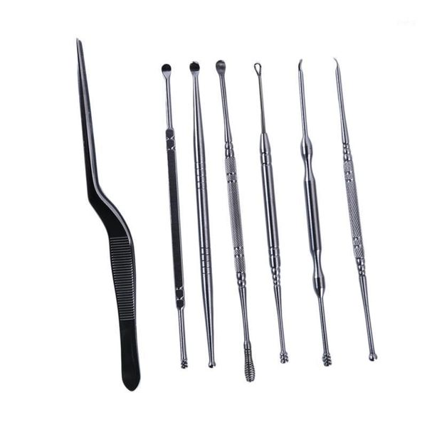 7pcs/set ear wax pickers cleaner stainless steel earpick wax remover curette ear pick cleaner spoon1
7pcs/set ear wax pickers cleaner stainless steel earpick wax remover curette ear pick cleaner spoon1