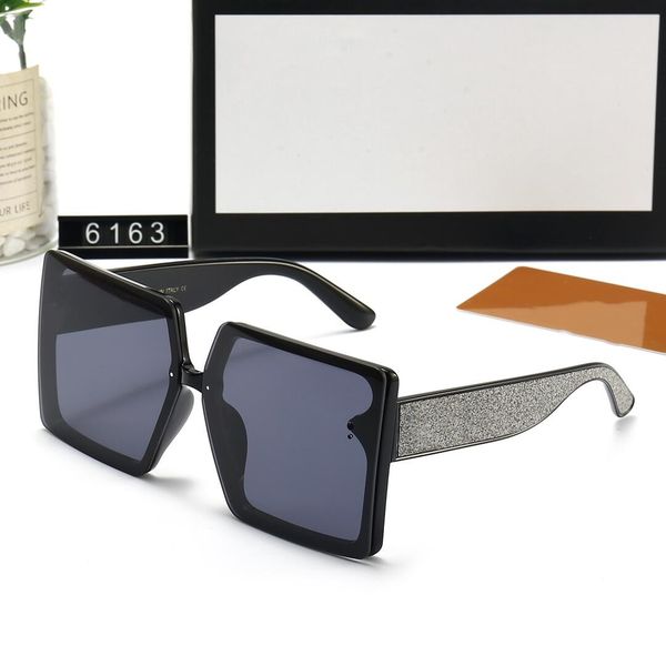 summer womens sunglasses oversized flat ladies sun glasses chain women square frames fashion designer with packaging boxes 6163, White;black
summer womens sunglasses oversized flat ladies sun glasses chain women square frames fashion designer with packaging boxes 6163, White;black