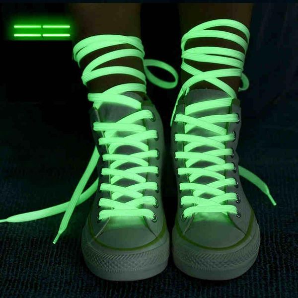 1 pair luminous shoelaces flat sneakers canvas shoe laces glow in the dark night color fluorescent shoelace 80/100/120/140cm
1 pair luminous shoelaces flat sneakers canvas shoe laces glow in the dark night color fluorescent shoelace 80/100/120/140cm