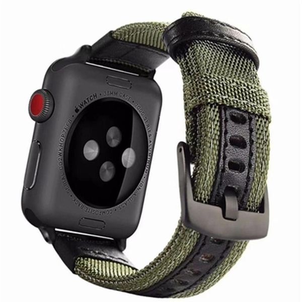 nylon leather strap for watch band 40mm 44mm 42mm 38mm canvas woven wrist bracelet watchband for iwatch seri qyltrw, Black;brown
nylon leather strap for watch band 40mm 44mm 42mm 38mm canvas woven wrist bracelet watchband for iwatch seri qyltrw, Black;brown