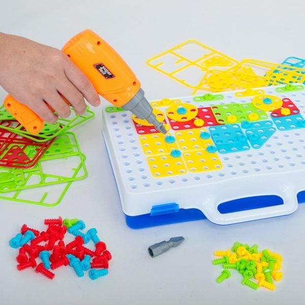 creative kids electric drill nut assembled match tool diy screw building educational blocks sets toys for boys children gifts lj201009
creative kids electric drill nut assembled match tool diy screw building educational blocks sets toys for boys children gifts lj201009