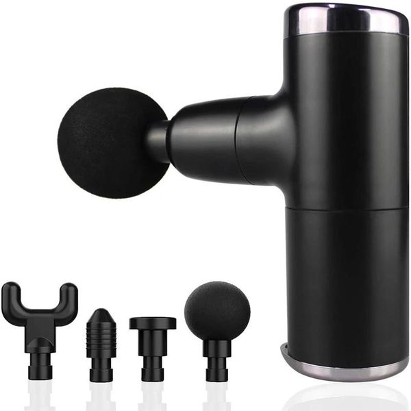 pocket electric muscle massager fascia gun mini massage gun deep tissue neck muscle relaxation 4gear with 4 heads
pocket electric muscle massager fascia gun mini massage gun deep tissue neck muscle relaxation 4gear with 4 heads