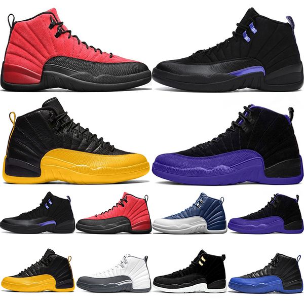 jumpman mens basketball shoes 12 12s dark concord university gold reverse flu game royal trainers sports sneakers size 40-47
jumpman mens basketball shoes 12 12s dark concord university gold reverse flu game royal trainers sports sneakers size 40-47