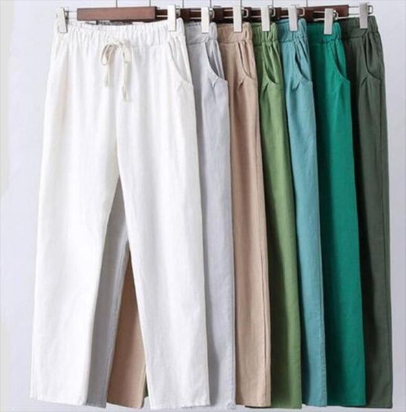 6xl 7xl plus size women pants linen cotton casual big size pants candy color trousers female ankle length length, Black;white
6xl 7xl plus size women pants linen cotton casual big size pants candy color trousers female ankle length length, Black;white