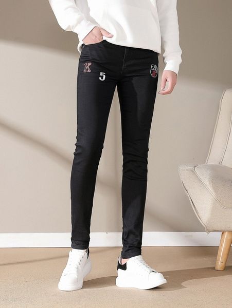 men letter patched skinny jeans v4fb#, Blue
men letter patched skinny jeans v4fb#, Blue