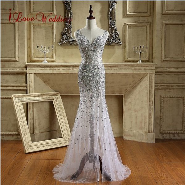 luxury beaded mermaid prom dresses open back party dresses sweetheart neckline long tulle woman evening gowns, Black;red
luxury beaded mermaid prom dresses open back party dresses sweetheart neckline long tulle woman evening gowns, Black;red