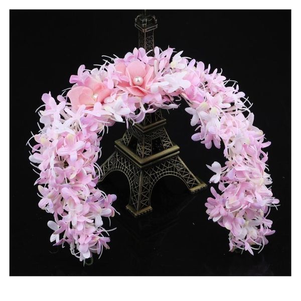 women wedding flower wreath & earrings set bridal bridesmaid headband party flower crown korean hair accessories qylars
women wedding flower wreath & earrings set bridal bridesmaid headband party flower crown korean hair accessories qylars