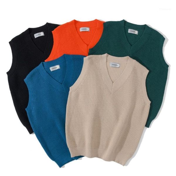 cotton knitted sweater vest men solid spacious men clothing multicolor fashion v-neck pullover casual male sweater pull homme1, Black;white
cotton knitted sweater vest men solid spacious men clothing multicolor fashion v-neck pullover casual male sweater pull homme1, Black;white