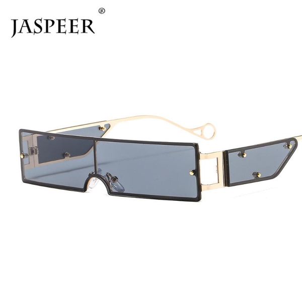 jaspeer 2020 rectangle sunglasses women one patch stud sunglasses alloy metal frames sun glasses new fashion eyewear men uv400, White;black
jaspeer 2020 rectangle sunglasses women one patch stud sunglasses alloy metal frames sun glasses new fashion eyewear men uv400, White;black