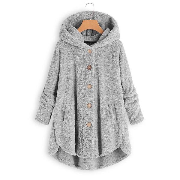 women's jackets women winter super warm fleece single-breasted outerwear ladies casual long sleeve hooded coat with pockets, Black;brown
women's jackets women winter super warm fleece single-breasted outerwear ladies casual long sleeve hooded coat with pockets, Black;brown