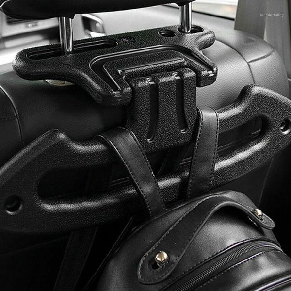 black auto car seat headrest jacket coat suit clothes hanger holder1