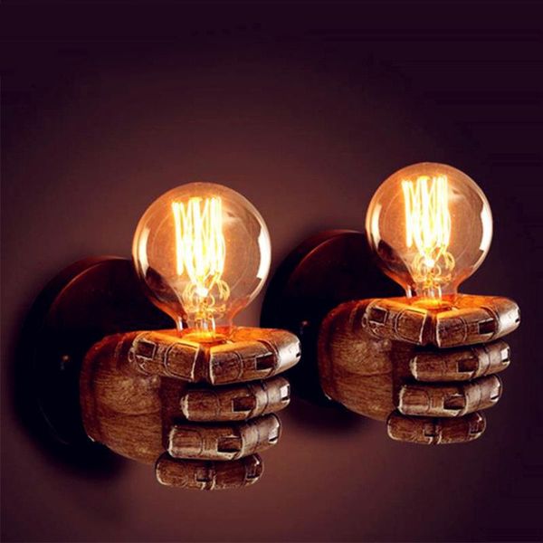 wall lamp vintage e27 led resin fist retro corridor bedside bedroom indoor light right and left night
wall lamp vintage e27 led resin fist retro corridor bedside bedroom indoor light right and left night