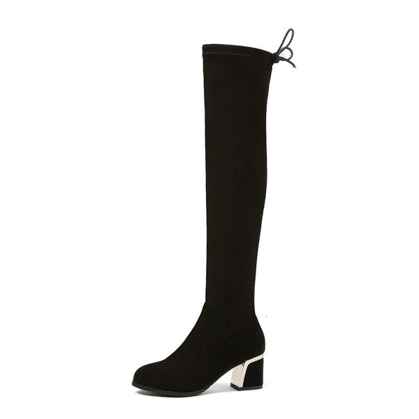 2021 new stretch flock square heel winter warm fur women shoes round toe casual party over the knee high boots size 34-43 11ko, Black
2021 new stretch flock square heel winter warm fur women shoes round toe casual party over the knee high boots size 34-43 11ko, Black
